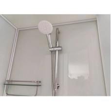 Душевая кабина 90x90x220 см Frank F409/1 White 123009 прозрачное