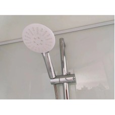 Душевая кабина 90x90x220 см Frank F409/1 М White 20024 текстурное стекло