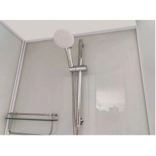 Душевая кабина 90x90x215 см Frank F409/1 White 124009 прозрачное