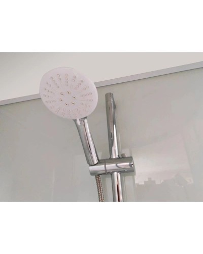 Душевая кабина 100x100x215 см Frank F400/1 White 126009 прозрачное