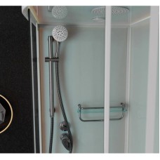 Душевая кабина 120x80x220 см Frank F412/1L White 127009 прозрачное