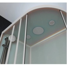 Душевая кабина 120x80x220 см Frank F412/1L White 127009 прозрачное