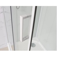 Душевая кабина 120x80x220 см Frank F412/1L White 127009 прозрачное