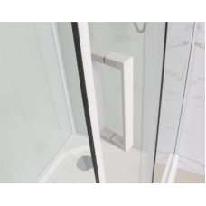 Душевая кабина 120x80x220 см Frank F412/1R White 129009 прозрачное