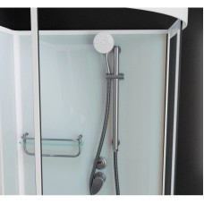 Душевая кабина 120x80x215 см Frank F412/1R White 130009 прозрачное