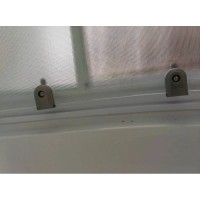 Душевая кабина 90x90x220 см Frank F409/2 М White 20032 текстурное стекло