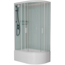 Душевая кабина 120x80x220 см Frank F412/2L White 135009 прозрачное