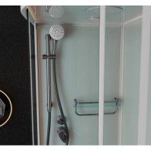 Душевая кабина 120x80x220 см Frank F412/2L White 135009 прозрачное