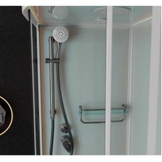 Душевая кабина 120x80x220 см Frank F412/2L White 135009 прозрачное