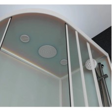 Душевая кабина 120x80x220 см Frank F412/2R White 137009 прозрачное