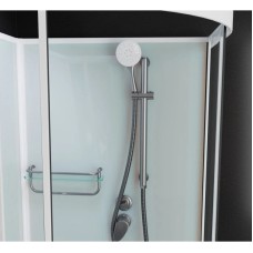 Душевая кабина 120x80x215 см Frank F412/2R White 138009 прозрачное