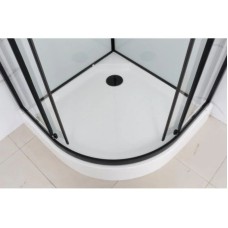 Душевая кабина 80x80x215 см Frank F408 Black 800004 прозрачное
