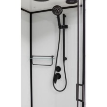 Душевая кабина 120x80x220 см Frank F412R Black 214215 прозрачное