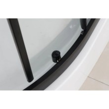 Душевая кабина 100x100x215 см Frank F400/1 Black 142009 прозрачное