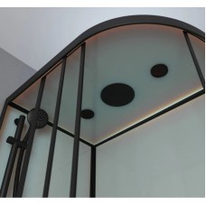 Душевая кабина 120x80x220 см Frank F412/1L Black 143009 прозрачное