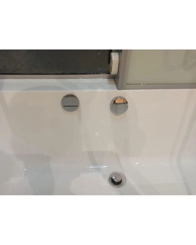 Душевая кабина 130x85x215 см Frank F554-1 2015238 прозрачное