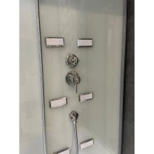 Душевая кабина 130x85x215 см Frank F554-1 2015238 прозрачное