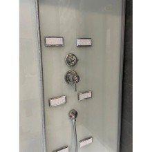 Душевая кабина 150x85x215 см Frank F556-1 2015240 прозрачное