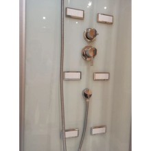 Душевая кабина 150x85x215 см Frank F556-1 2015240 прозрачное