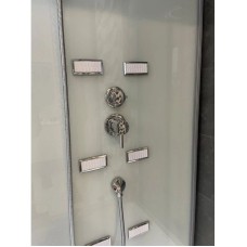 Душевая кабина 150x85x215 см Frank F556 2945671 прозрачное