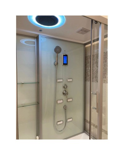 Душевая кабина 150x85x215 см Frank F556 2945671 прозрачное