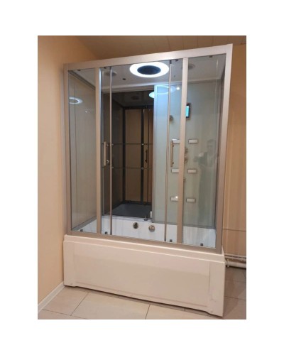 Душевая кабина 150x85x215 см Frank F556 2945671 прозрачное