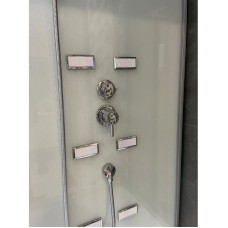 Душевая кабина 170x85x215 см Frank F557-1 2015241 прозрачное