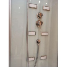 Душевая кабина 170x85x215 см Frank F557-1 2015241 прозрачное