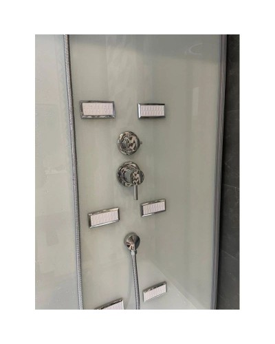 Душевая кабина 170x85x215 см Frank F557 2098721 прозрачное