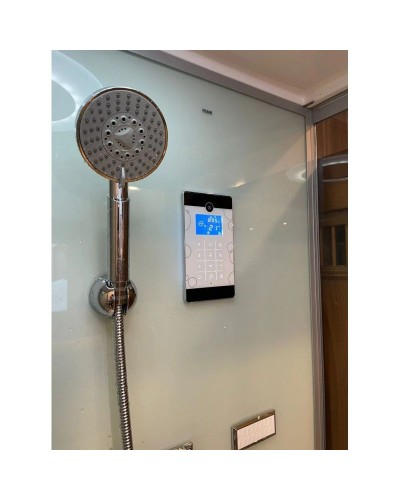 Душевая кабина 90x85x218 см Frank F501-1 2015337 прозрачное