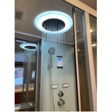 Душевая кабина 90x85x218 см Frank F501-1 2015337 прозрачное