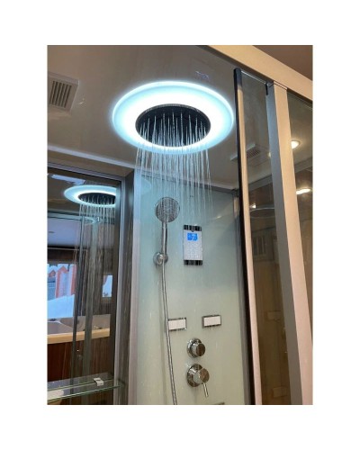 Душевая кабина 90x85x218 см Frank F501 29607950 прозрачное