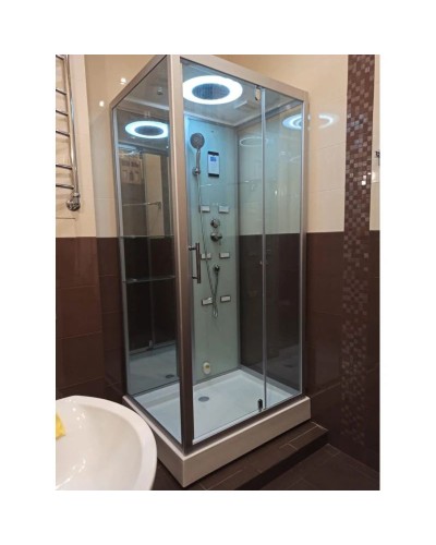 Душевая кабина 100x85x218 см Frank F502-1 2015338 прозрачное