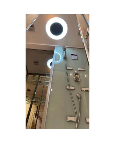 Душевая кабина 130x85x218 см Frank F504-1 2015380 прозрачное