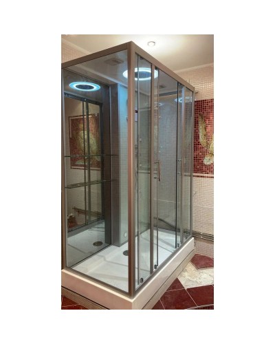 Душевая кабина 130x85x218 см Frank F504 23776987 прозрачное