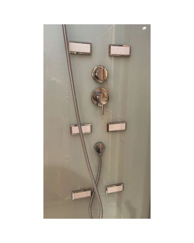 Душевая кабина 140x85x218 см Frank F505 2457800 прозрачное