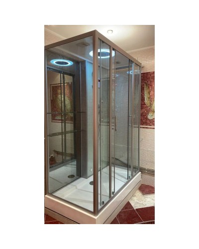 Душевая кабина 140x85x218 см Frank F505 2457800 прозрачное