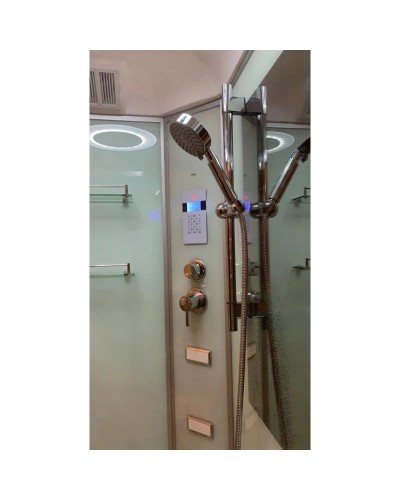 Душевая кабина 118x118x218 см Frank F602-1 2015476 прозрачное