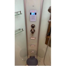 Душевая кабина 118x118x218 см Frank F602-1 2015476 прозрачное