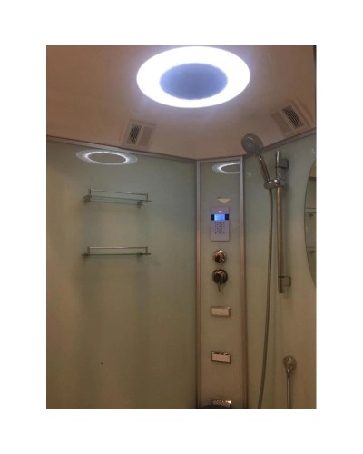 Душевая кабина 118x118x218 см Frank F602-1 2015476 прозрачное