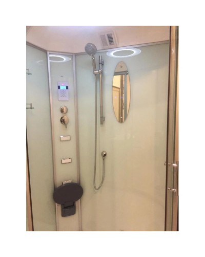 Душевая кабина 118x118x218 см Frank F602-1 2015476 прозрачное