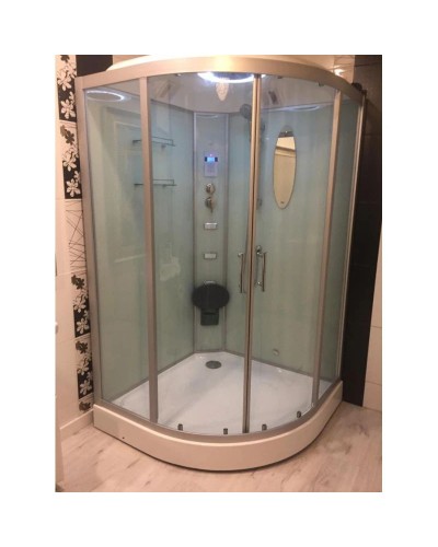 Душевая кабина 118x118x218 см Frank F602 2454658 прозрачное