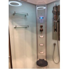 Душевая кабина 118x118x218 см Frank F602 2454658 прозрачное