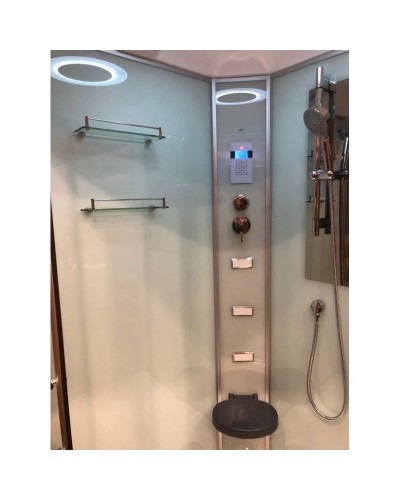 Душевая кабина 118x118x218 см Frank F602 2454658 прозрачное