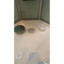 Душевая кабина 90x90x218 см Frank F605 2015342 прозрачное