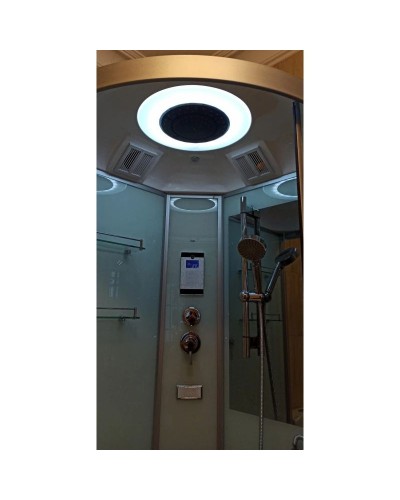 Душевая кабина 90x90x218 см Frank F605 2015342 прозрачное