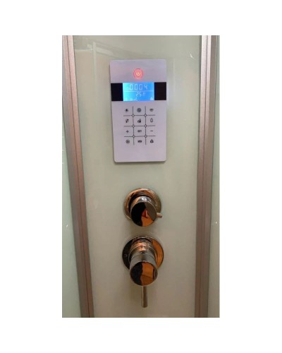 Душевая кабина 90x90x218 см Frank F605 3859580 прозрачное