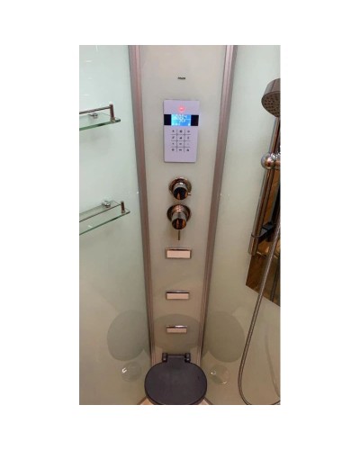 Душевая кабина 90x90x218 см Frank F605 3859580 прозрачное