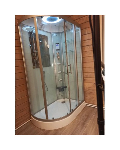 Душевая кабина 120x80x218 см Frank F610L 2015357 прозрачное