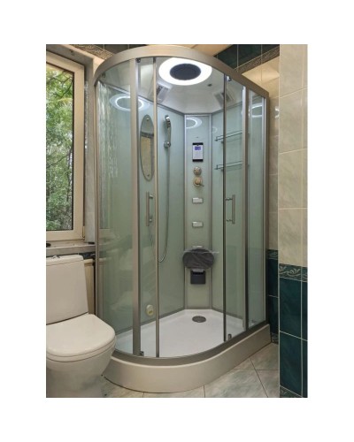 Душевая кабина 120x80x218 см Frank F610L 2015357 прозрачное